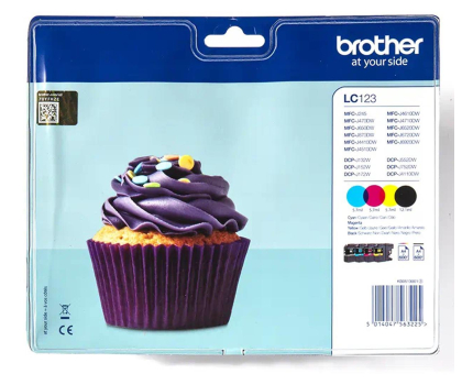 Tusz BROTHER LC123VALBP CMYK